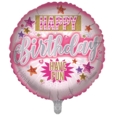 BALLOONS,Happy Birthday Best Wishes (Helium Foil)