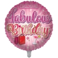 BALLOONS,Fabulous Birthday (Helium Foil)