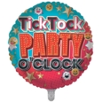 BALLOONS,Tick Tock Party (Helium Foil)