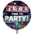 BALLOONS,Tick Tock Party (Helium Foil)