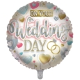 BALLOONS,Wedding Day (Helium Foil)