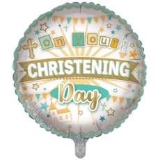 BALLOONS,Christening Day (Helium Foil)