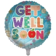 BALLOONS,Get Well Soon (Helium Foil)