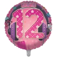 BALLOONS,Age 12 Female (Helium Foil)