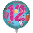 BALLOONS,Age 12 Female (Helium Foil)