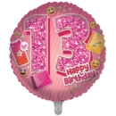 BALLOONS,Age 13 Female (Helium Foil)