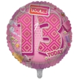 BALLOONS,Age 13 Female (Helium Foil)
