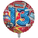 BALLOONS,Age 13 Male (Helium Foil)