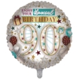 BALLOONS,Age 90 Unisex (Helium Foil)