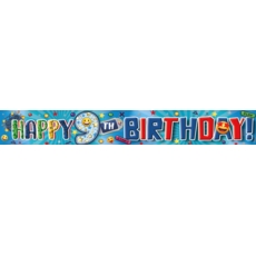 BANNER,Age 9 Male
