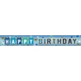 BANNER,Happy Birthday Gift Text Male