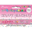 BANNER,Happy Birthday Pink