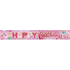 BANNER,Happy Birthday Text