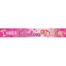 BANNER,Fabulous Birthday Cocktail
