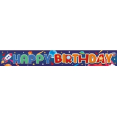 BANNER,Happy Birthday Space
