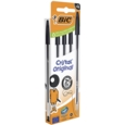 BALL PEN,Cristal 4's Black Med H/pk Box(Bic)