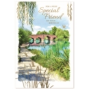 SPECIAL FRIEND CARDS, 6'S River Scene