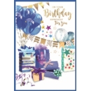 BIRTHDAY CARDS,6's Presents & Balloons