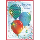 BIRTHDAY CARDS,Brother 6's Balloons