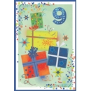 AGE 9 CARDS,6's Male Presents & Stars