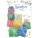 BIRTHDAY CARDS,Grandson 6's Presents & Cake