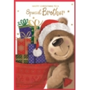 XMAS CARDS,Brother 6's Bear with Presents