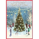 XMAS CARDS,To Both 6's Skating around the Tree