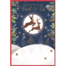 XMAS CARDS,From Both 6's Jumping Reindeer