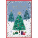 XMAS CARDS,Special Friends 6's Presents & Christmas Trees