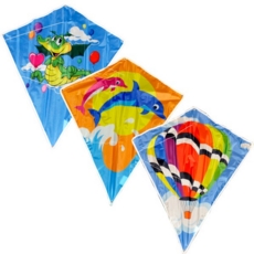 KITE,Diamond 60x70cm Dolphin/Balloon,Dragon Design