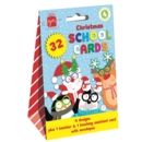 BOXED CARDS,Novelty Character School Pack Assorted 32's