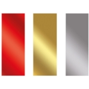 XMAS ROLLWRAP,1.5m Plain Foil Assorted Colours FDU