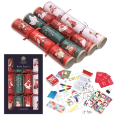 CRACKERS,31cm Fun Family 8's 12 Days of Christmas(Was 9.99)