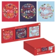 BOXED CARDS,Portrait Printed Text 3 Asst 15's (Was 1.49)
