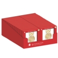 BOXED CARDS,Handcrafted Layered Bauble 6's (Was 1.49)