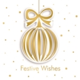 BOXED CARDS,Handcrafted Layered Bauble 6's (Was 1.49)