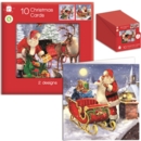 BOXED CARDS,Outdoor Santa Square10's CDU