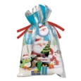 SANTA SACK,Drawstring,Novelty Printed (Jumbo) 46 x 70cm