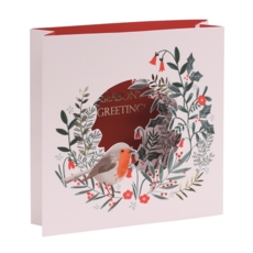 BOXED CARDS,Handmade Winter Garden 5's (Was 3.49)