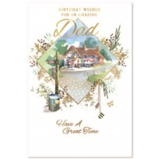 BIRTHDAY CARDS,Dad 6's Country Pub