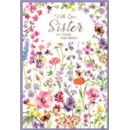 BIRTHDAY CARDS,Sister 6's Wild Flowers