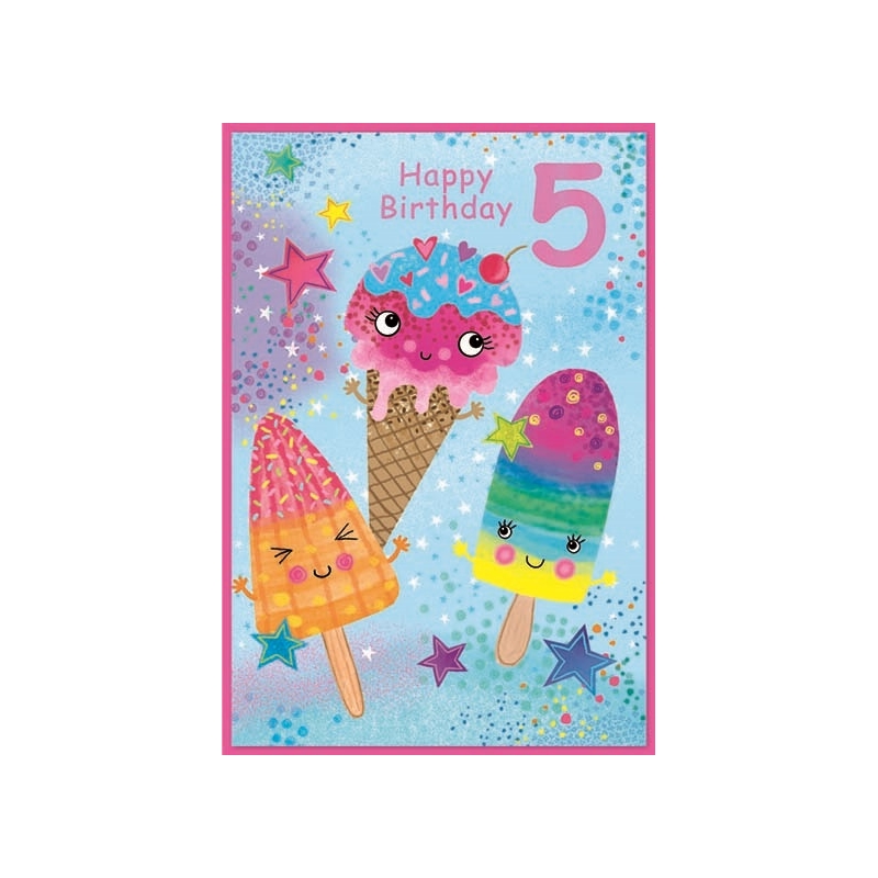 AGE 5 CARDS,Female 6