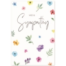 SYMPATHY CARDS, 6's Wild Flowers