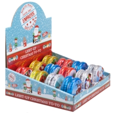 XMAS YO YO,Light Up 6 Assorted CDU (Was 1.49)