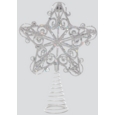 TREE TOPPER,Glitter Star 3 Colours I/cd