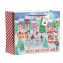 GIFT BAG,Winter Village (Large) 100% Recylcable