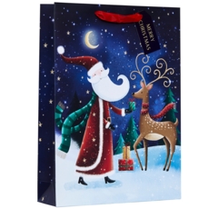 GIFT BAG,Santa (Extra Large)
