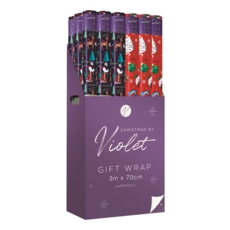 XMAS ROLLWRAP,3m Kids 2 Assorted (Was 2.49)
