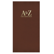 ADDRESS BOOK,Slim Executive Padded 3 Assorted
