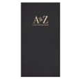 ADDRESS BOOK,Slim Executive Padded 3 Assorted